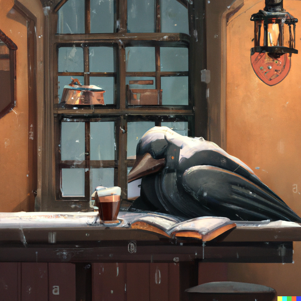 Crow illustration